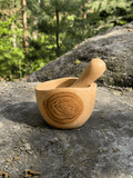 Teakový hmoždíř – střední