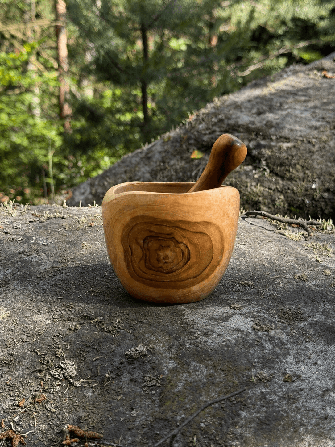 Teakový hmoždíř – velký
