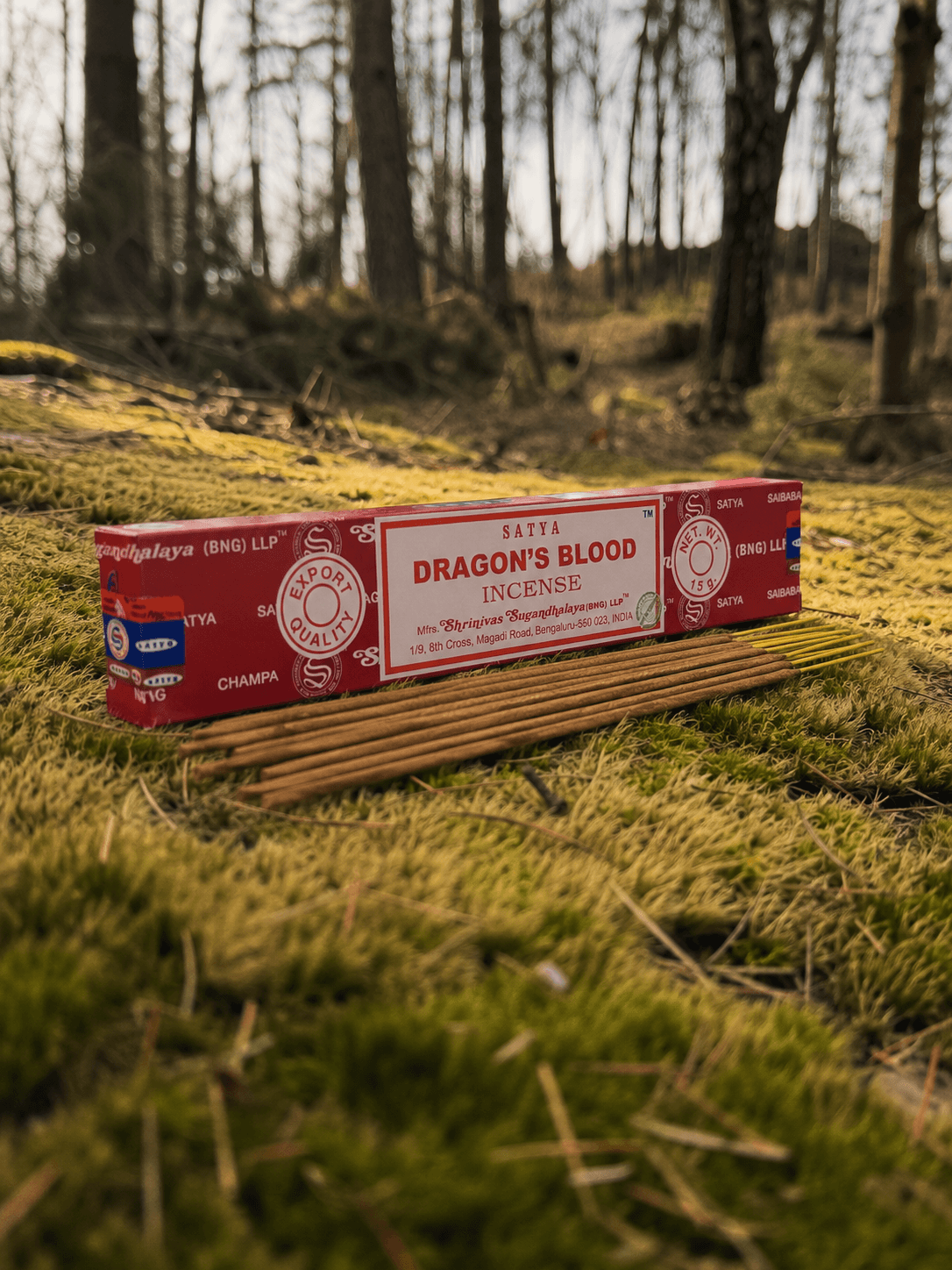 Vonné tyčinky Satya – Dragon's Blood (15 g)