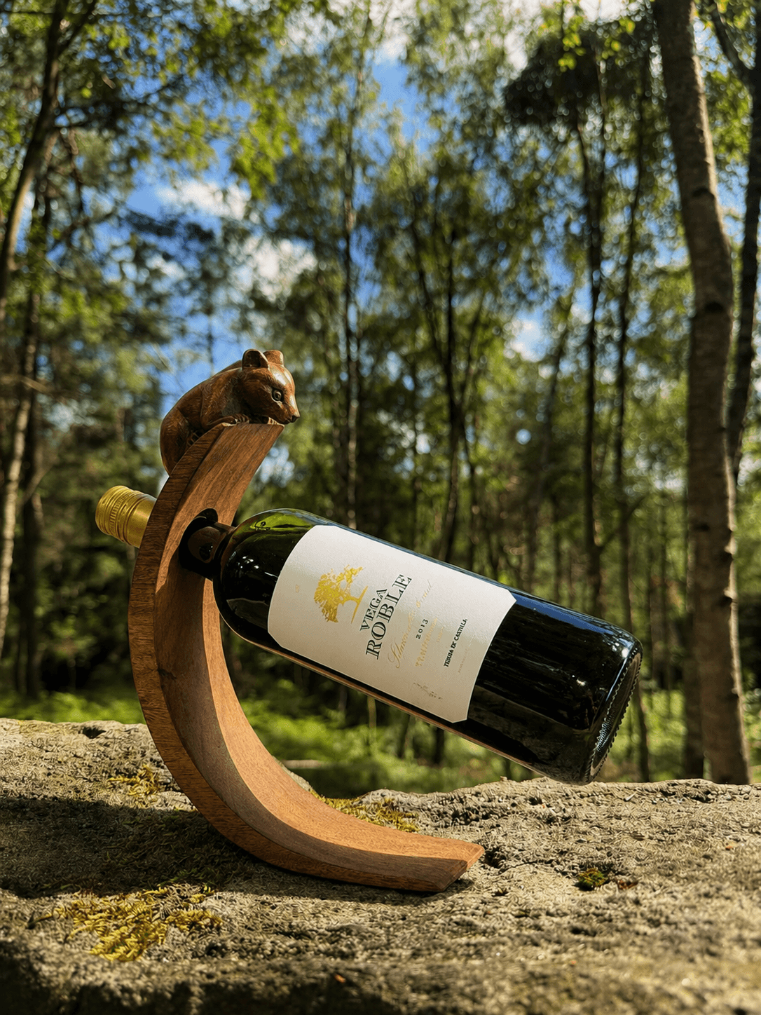 Držák na víno – Myš